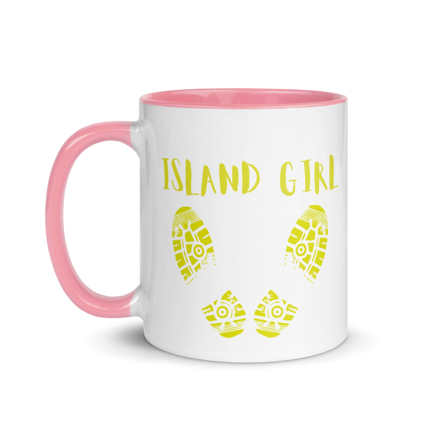 4TH Island Girl Mug with Color Inside accessories