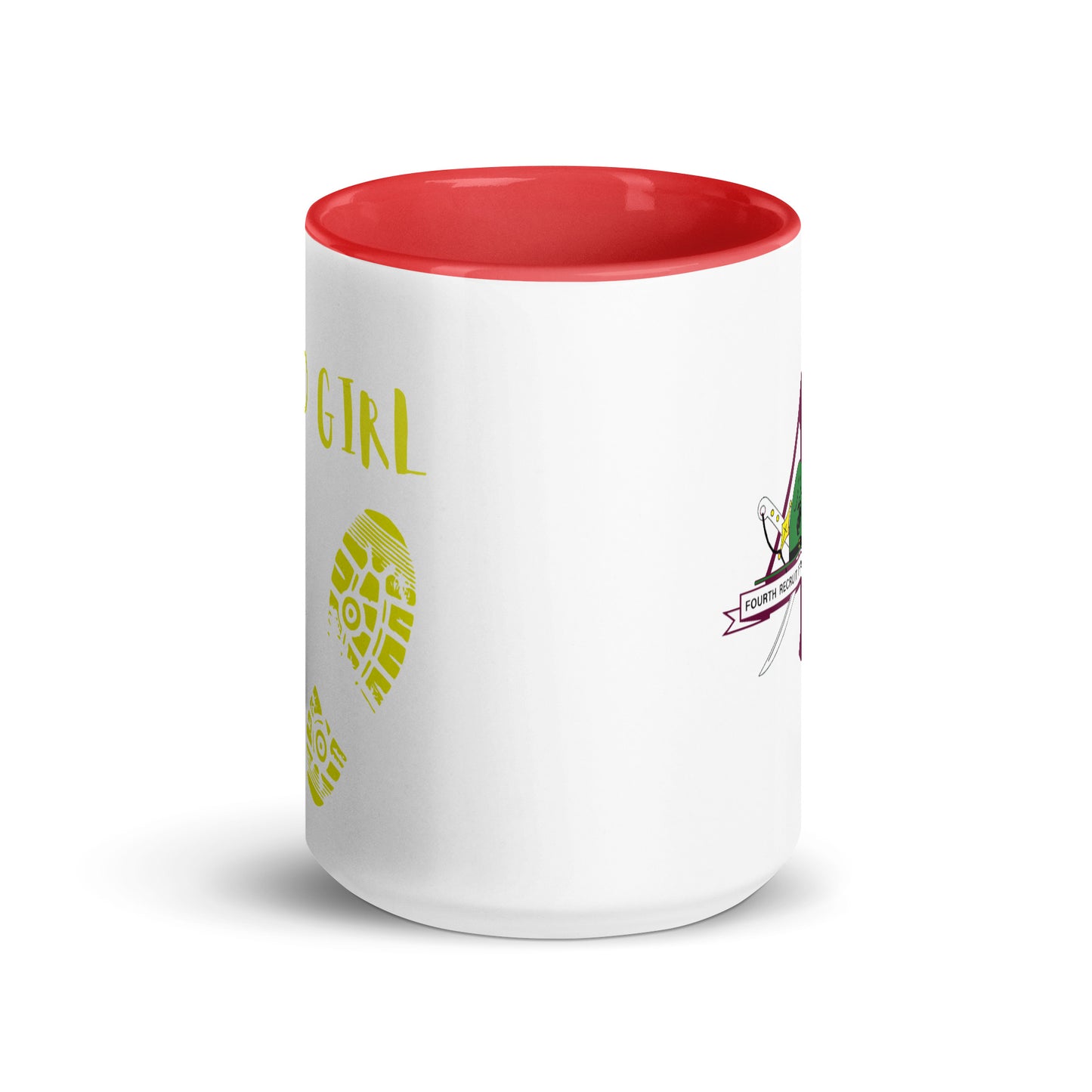 4TH Island Girl Mug with Color Inside accessories