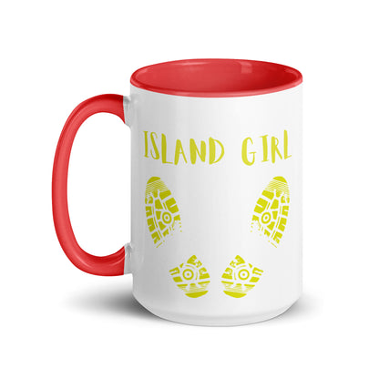 4TH Island Girl Mug with Color Inside accessories