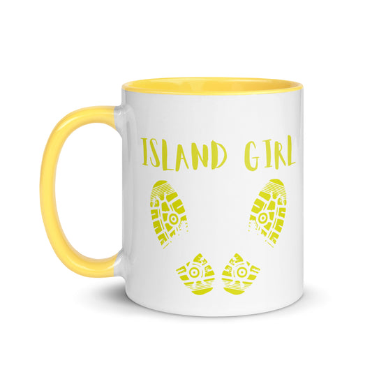 4TH Island Girl Mug with Color Inside accessories