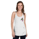 4th Women's Racerback Tank military