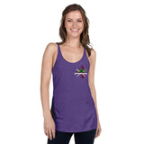 4th Women's Racerback Tank military