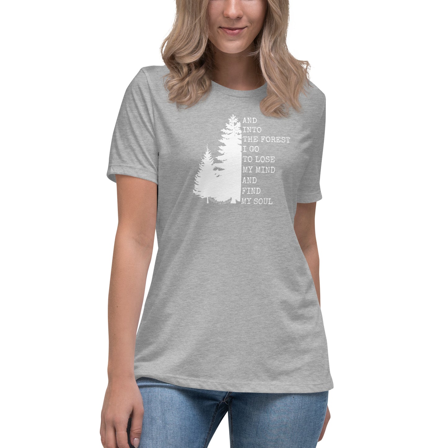 Into the Forest Women's Relaxed T-Shirt military