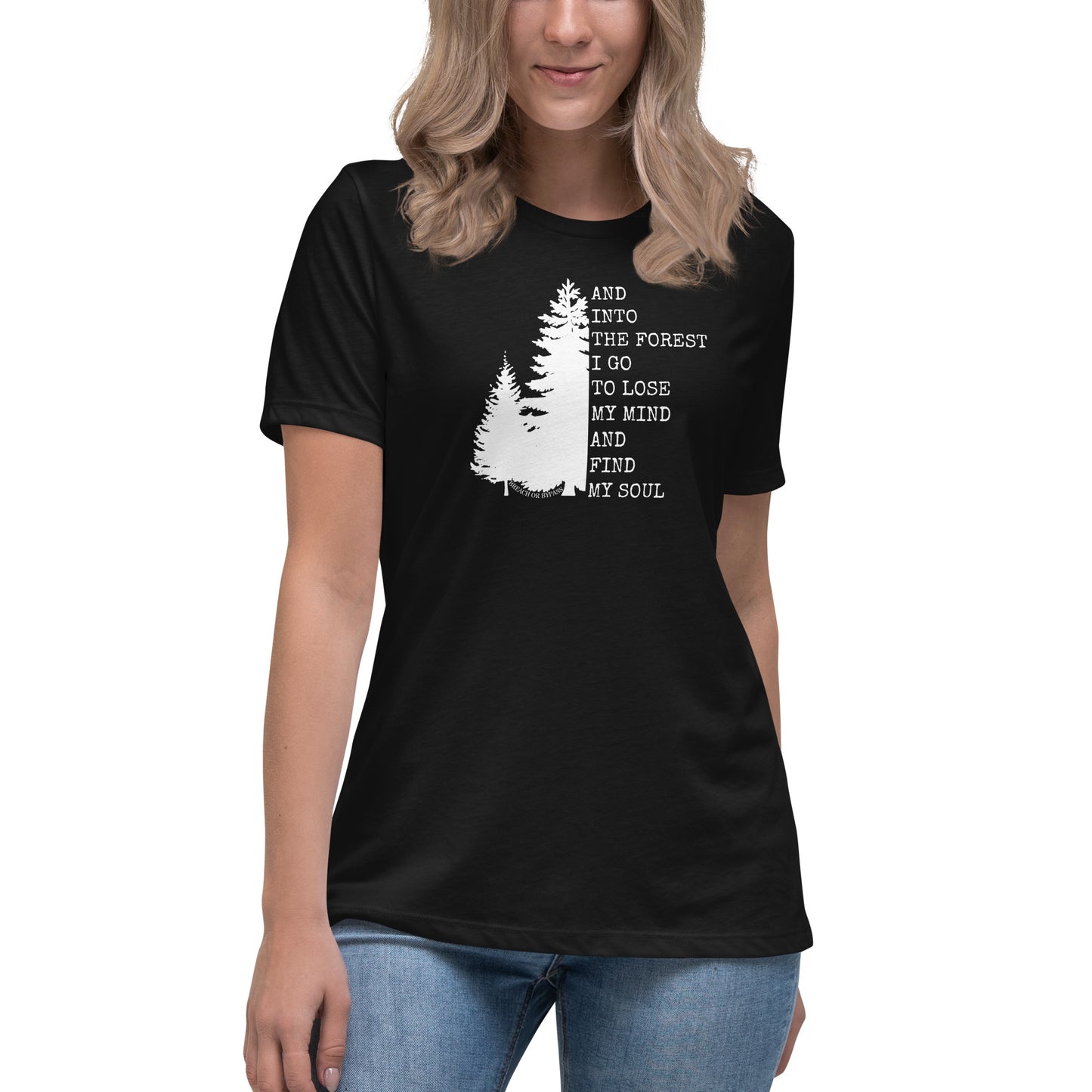 Into the Forest Women's Relaxed T-Shirt military