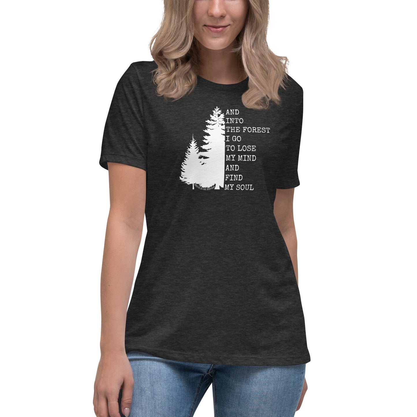 Into the Forest Women's Relaxed T-Shirt military