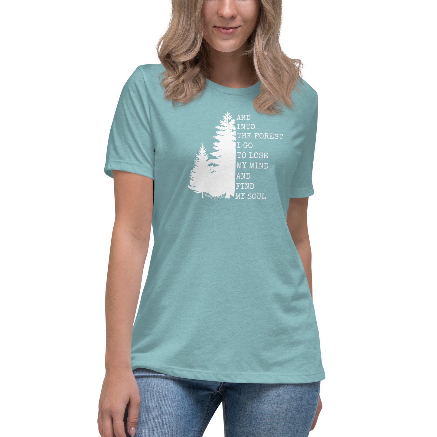 Into the Forest Women's Relaxed T-Shirt military