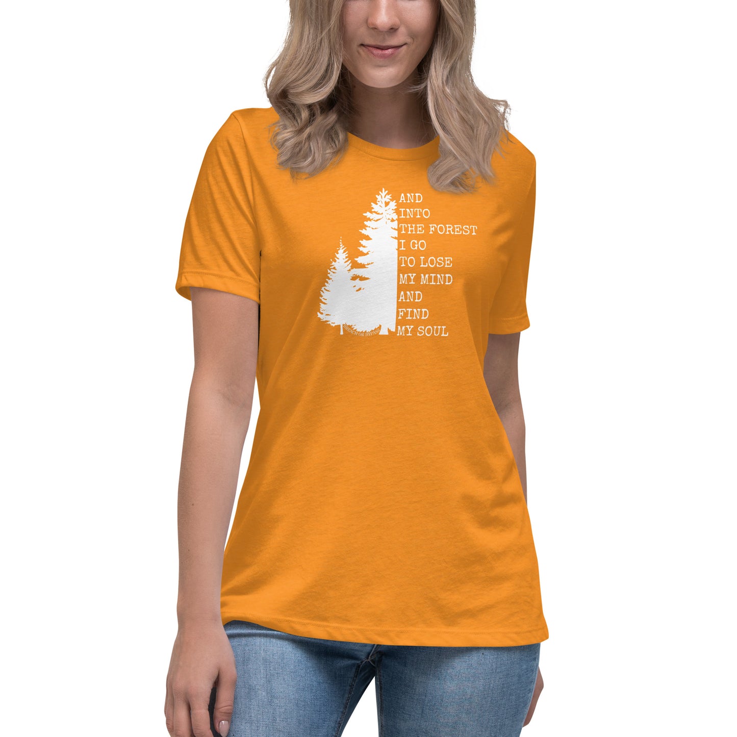 Into the Forest Women's Relaxed T-Shirt military