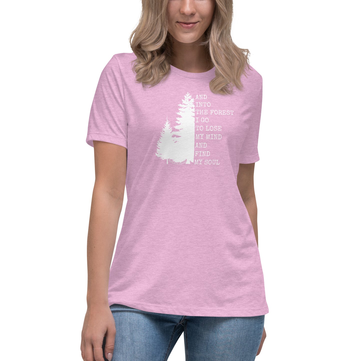 Into the Forest Women's Relaxed T-Shirt military