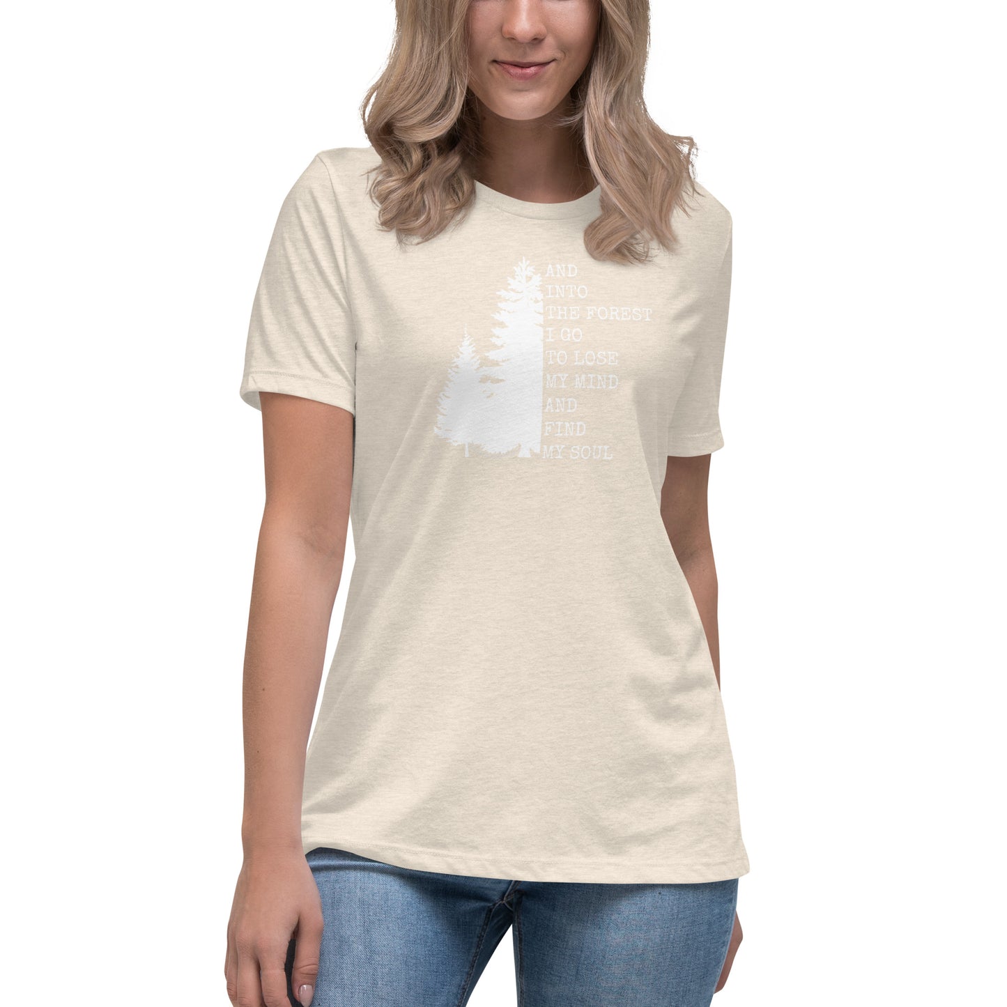 Into the Forest Women's Relaxed T-Shirt military