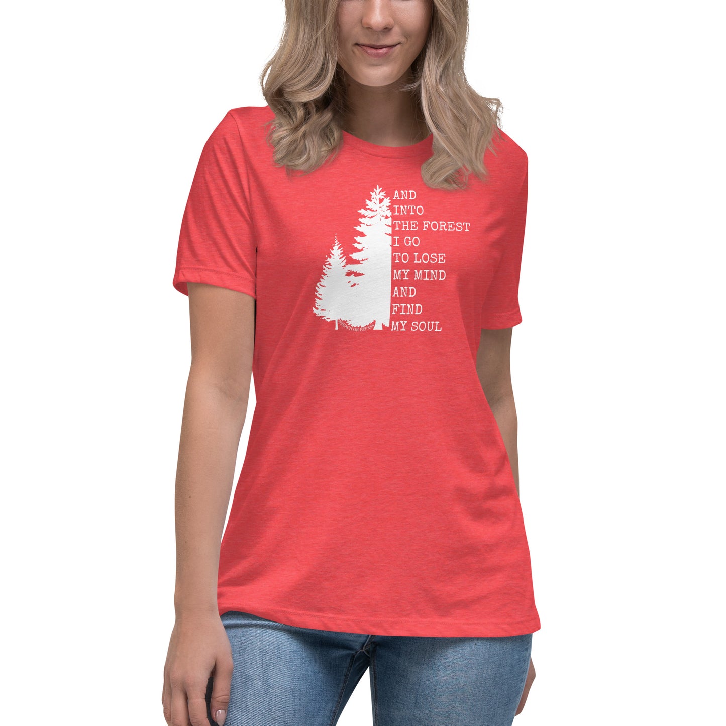 Into the Forest Women's Relaxed T-Shirt military