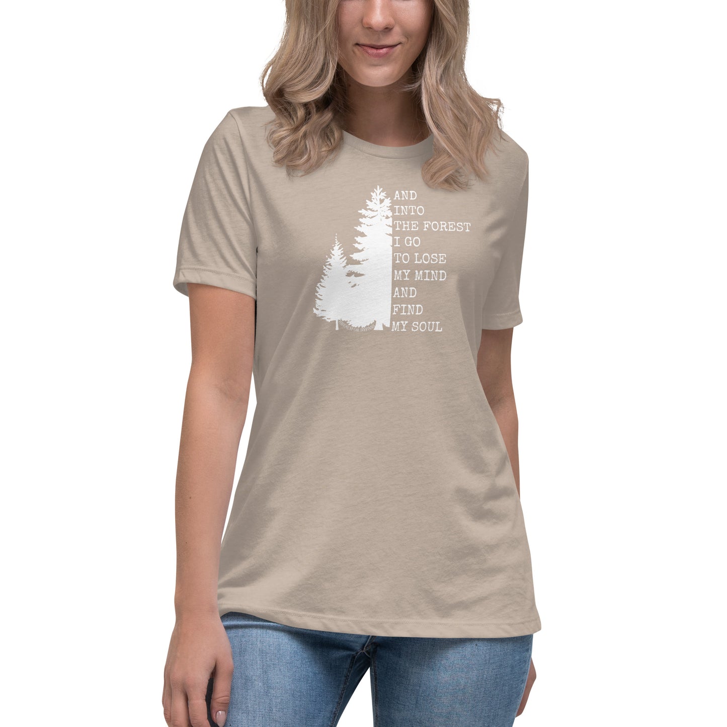 Into the Forest Women's Relaxed T-Shirt military