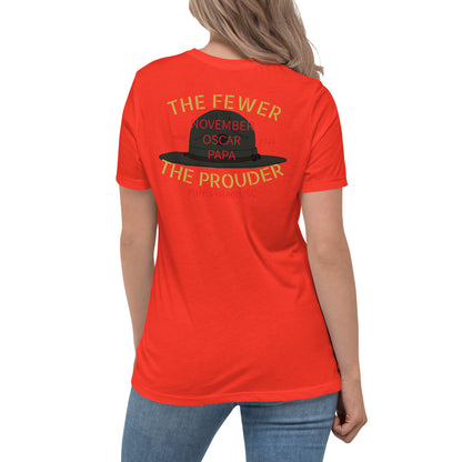 4th Recruit Training Bn USMC 86-23 Women's Relaxed T-Shirt military