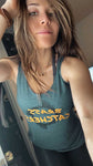 Brass Catchers Women's Racerback Tank military Jenn