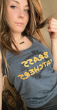 Brass Catchers Women's Racerback Tank military Jenn