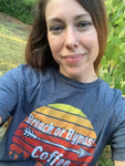 BorB Coffee Arrow Sun Short-Sleeve Unisex T-Shirt Jenn