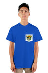 BorB Coffee Happy Camper Pocket T-Shirt