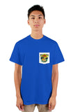 BorB Coffee Happy Camper Pocket T-Shirt