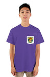 BORB COFFEE HAPPY CAMPER POCKET T-SHIRT