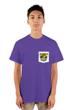 BORB COFFEE HAPPY CAMPER POCKET T-SHIRT