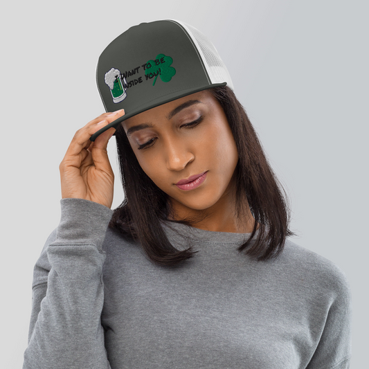 St Patty Inside You Trucker Cap accessories