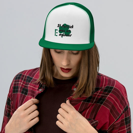 St Patty Engineer Trucker Cap military accessories
