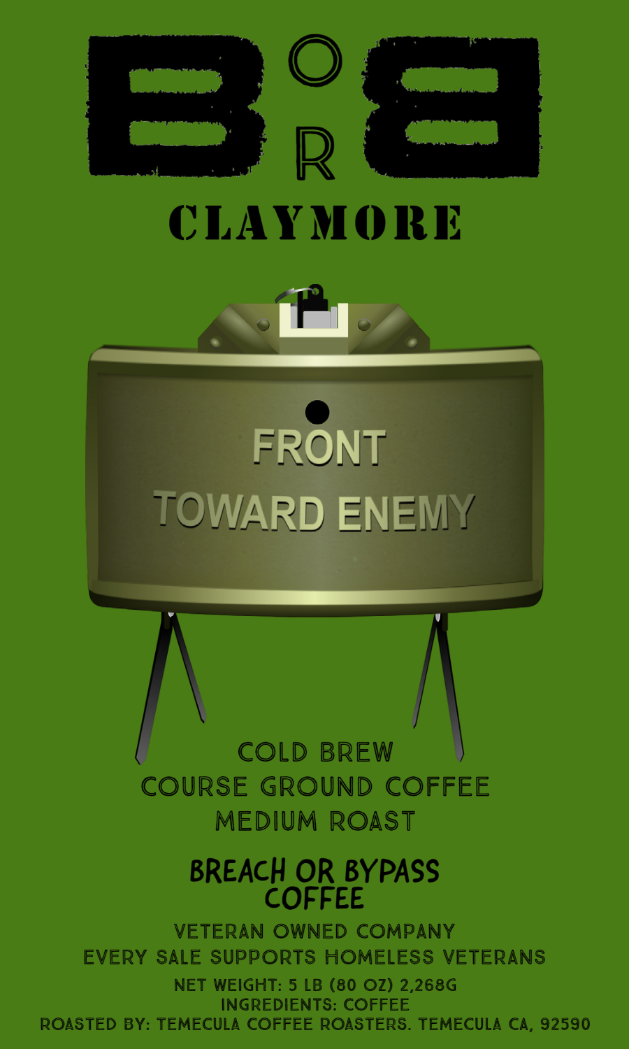 Claymore Cold Brew coffee 5lb