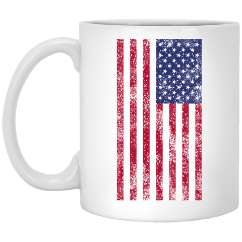 USA Flag 11 oz. White Mug Accessories
