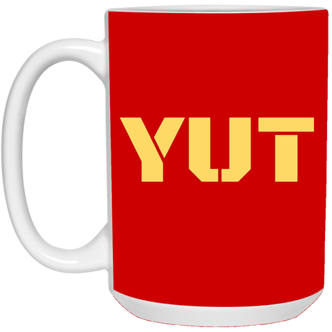 YUT 15 oz. White Mug accessories