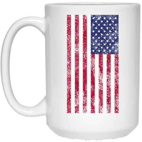 USA Flag 15 oz. White Mug Accessories