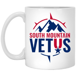 South Mountain Vetus 11 oz. White Mug Accessories