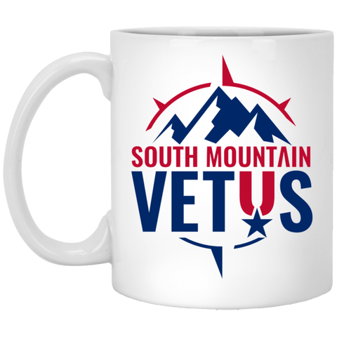 South Mountain Vetus 11 oz. White Mug Accessories