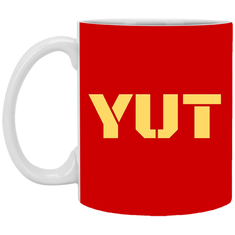 YUT 11 oz. White Mug accessories