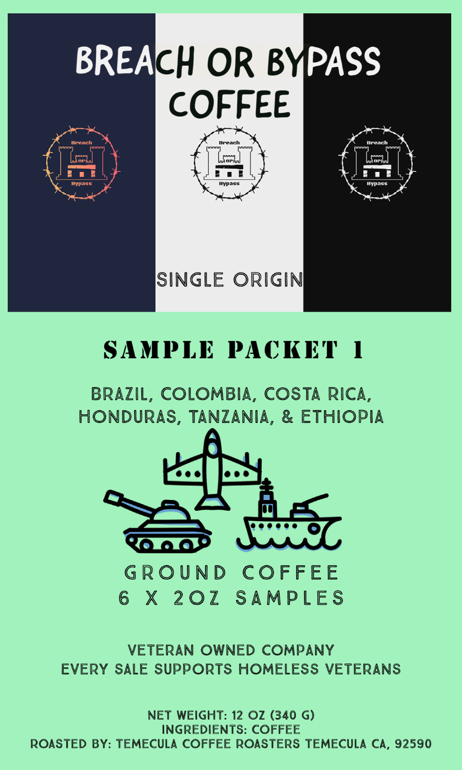 Sample Packet #1 Coffee