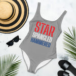 Star Spangled Hammered One-Piece Swimsuit accessories