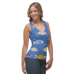 Under the Sea Sublimation Cut & Sew Tank Top accessories