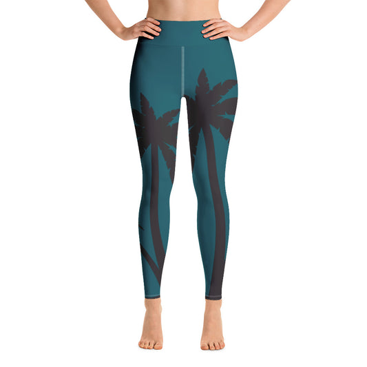Palm Tree Yoga Leggings accessories