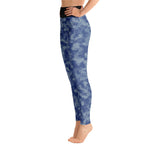 Blue Camo Freedom Wings Yoga Leggings accessories Jenn