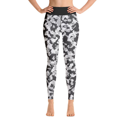 White Camo Bullets Yoga Leggings accessories