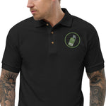 Pop Smoke Embroidered Polo Shirt military