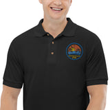 Mortaritaville Embroidered Polo Shirt military