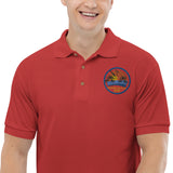 Mortaritaville Embroidered Polo Shirt military