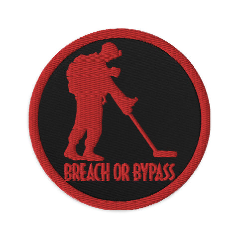 BorB Mine Detector Embroidered patches accessories