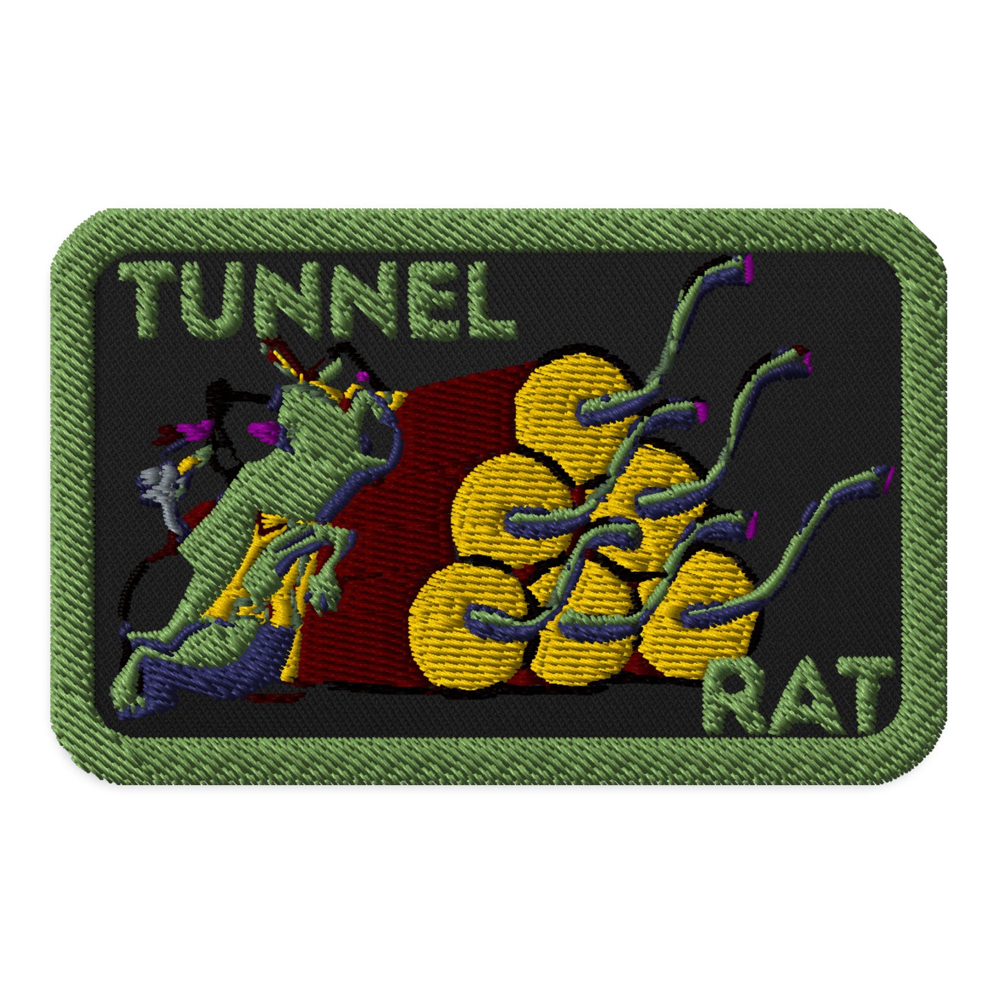 Tunnel Rat Embroidered patches accessories