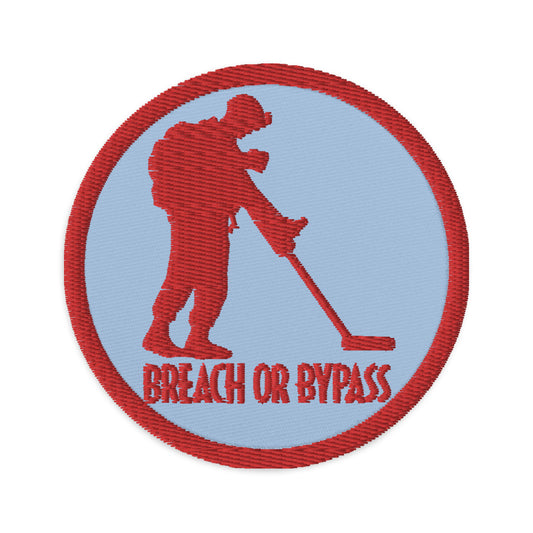 BorB Mine Detector Embroidered patches accessories
