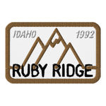Ruby Ridge Embroidered patches accessories