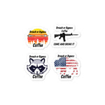 BorB Coffee Bubble-free stickers accessories