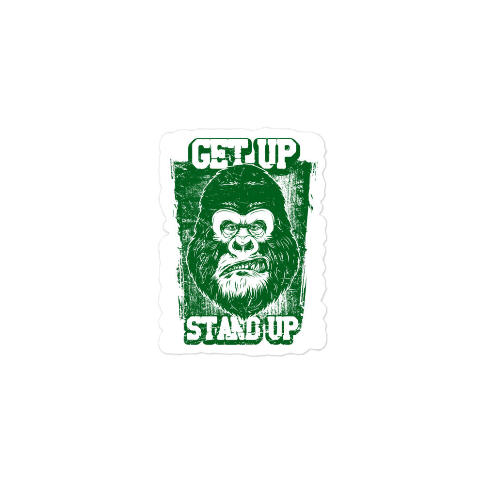 Gorilla Get Up Bubble-free stickers accessories