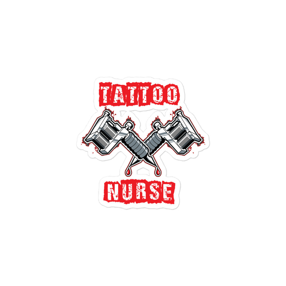 Tattoo Nurse Bubble-free stickers accessories