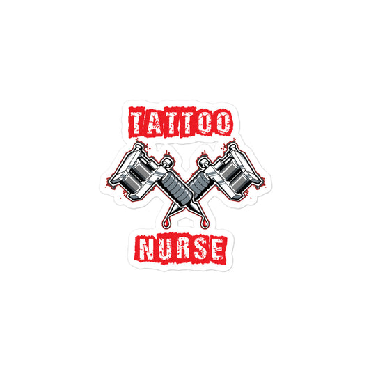 Tattoo Nurse Bubble-free stickers accessories