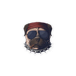 Boss Dog Bubble-free stickers accessories